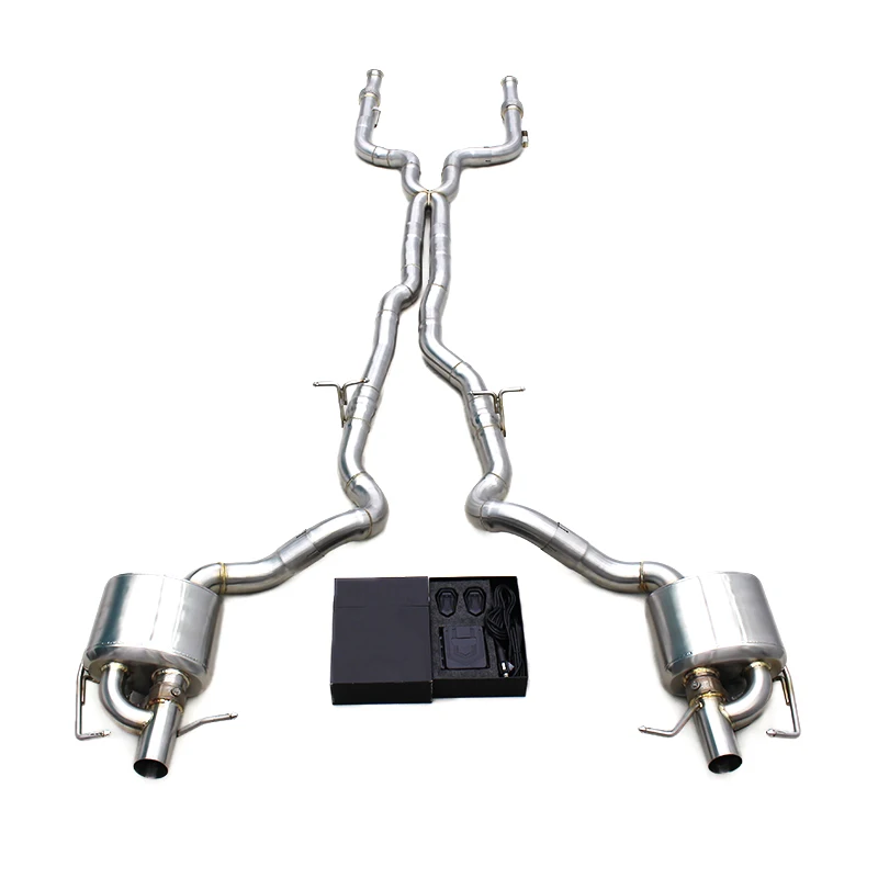 Custom Valved Sport Catback For Mercedes-Benz AMG C43 W205 3.0T 2020-2024 Stainless Steel X-pipe Exhaust System With Control
Custom Valved Sport Catback For Mercedes-Benz AMG C43 W205 3.0T 2020-2024 Stainless Steel X-pipe Exhaust System With Control