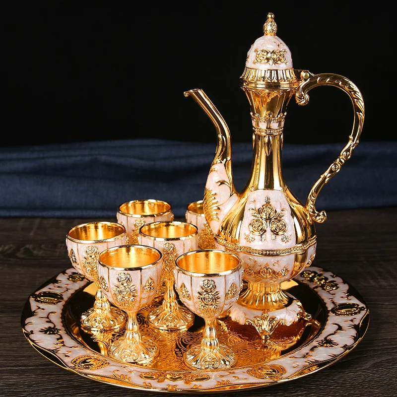 Exquisite Wine Set, European and American Style, Palace Style, Home Decoration, Restaurant, Hotel, Classic Creative Wine
Exquisite Wine Set, European and American Style, Palace Style, Home Decoration, Restaurant, Hotel, Classic Creative Wine