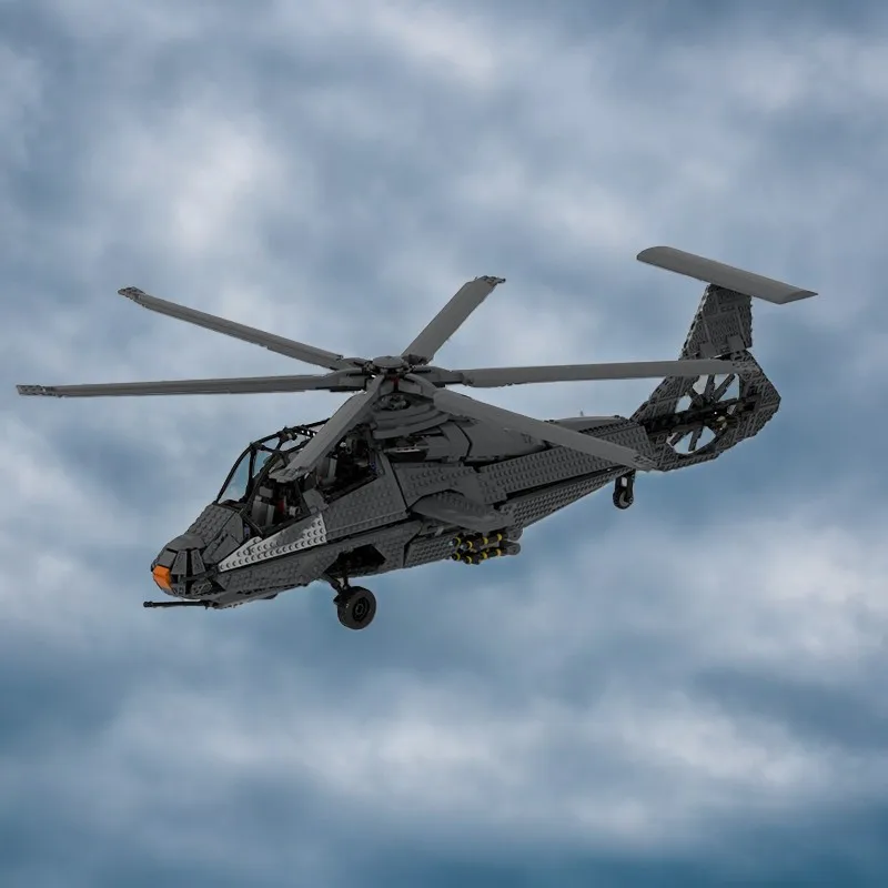 RAH-66 Comanche Helicopter Model, 3461 Pieces, Ideal for Military Model Enthusiasts and Collectors building blocks
RAH-66 Comanche Helicopter Model, 3461 Pieces, Ideal for Military Model Enthusiasts and Collectors building blocks