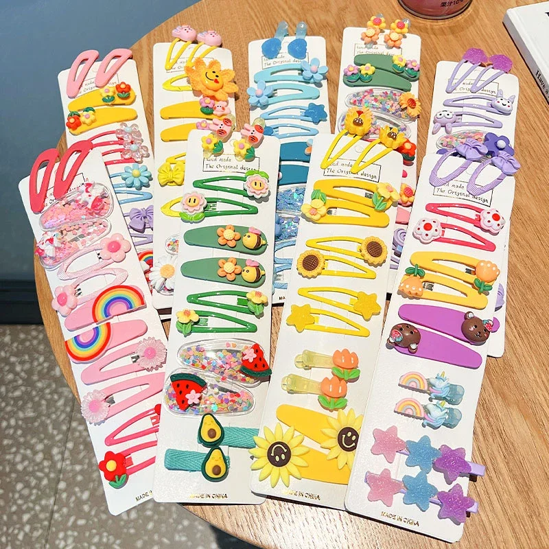 12Pcs/Set Korean Children Hair Clip Set Cute Cartoon Rainbow Broken Hair Clip for Girl Fresh Sweet Hair Accessories Party Decor
12Pcs/Set Korean Children Hair Clip Set Cute Cartoon Rainbow Broken Hair Clip for Girl Fresh Sweet Hair Accessories Party Decor