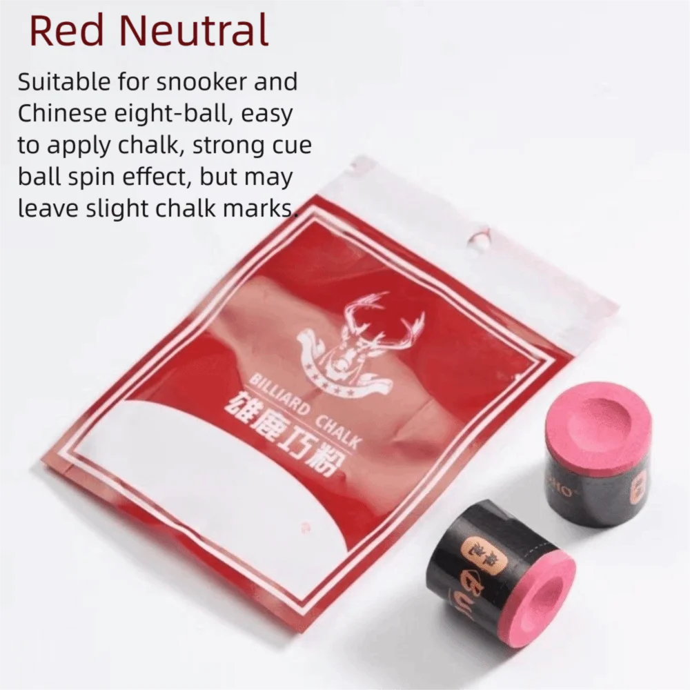 2PCS NoSlip Billiard Cue Tips Non-clumping Wear-Resistant Professional Billiards Chalk Pool Table Stick Chalk Club Accessories
2PCS NoSlip Billiard Cue Tips Non-clumping Wear-Resistant Professional Billiards Chalk Pool Table Stick Chalk Club Accessories