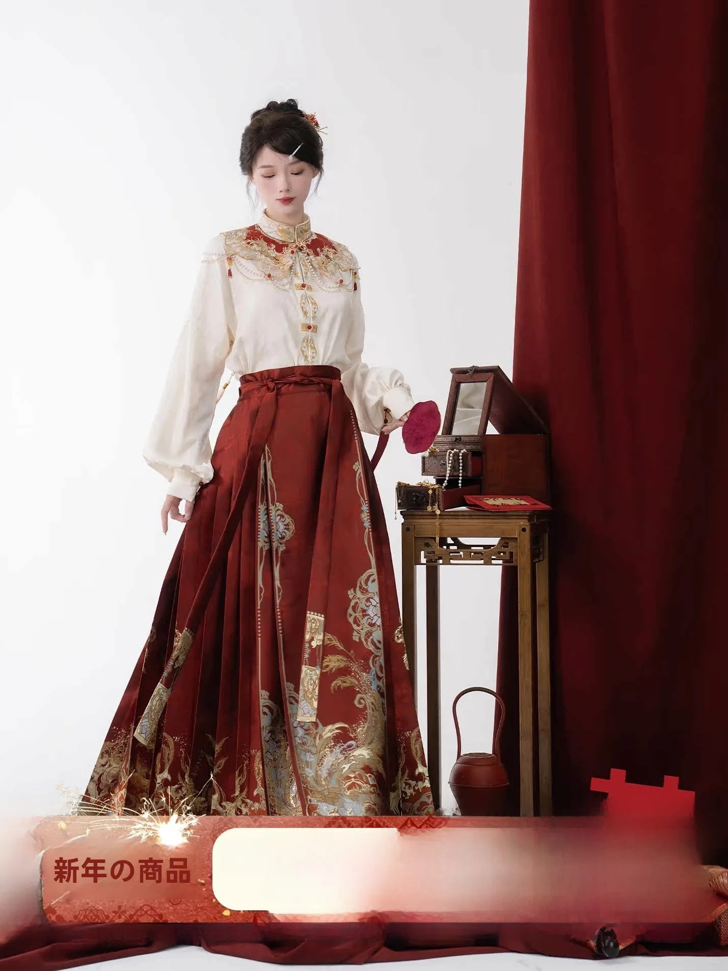 Красное платье Ханьфу Red Cloud с богатой отделкой, женское, для осени, новинка, премиум-класса, для свадеб и торжеств
Красное платье Ханьфу Red Cloud с богатой отделкой, женское, для осени, новинка, премиум-класса, для свадеб и торжеств