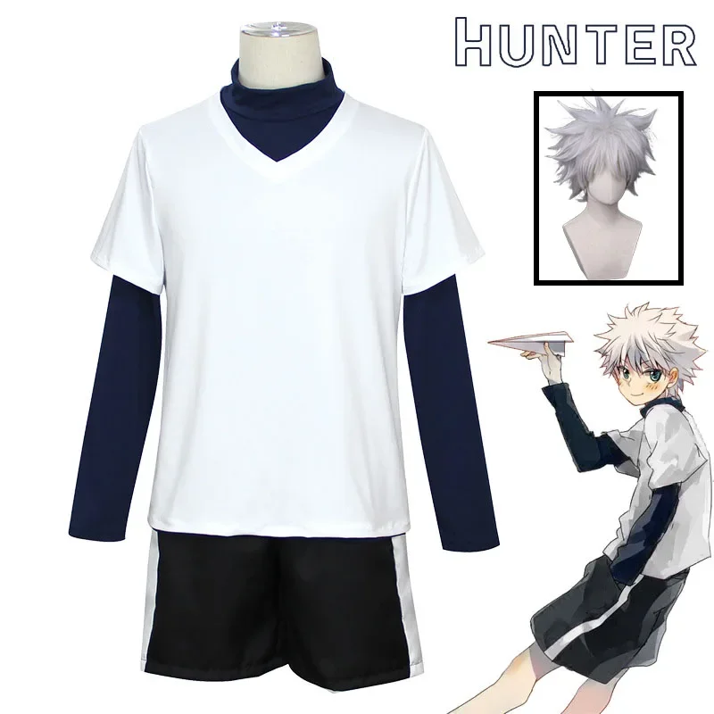 2026 Zoldyck Cosplay Costume Hunter × X Hantaa Kirua Zaoldyeck T shirt Full Set Wig Halloween Xmas New
2026 Zoldyck Cosplay Costume Hunter × X Hantaa Kirua Zaoldyeck T shirt Full Set Wig Halloween Xmas New