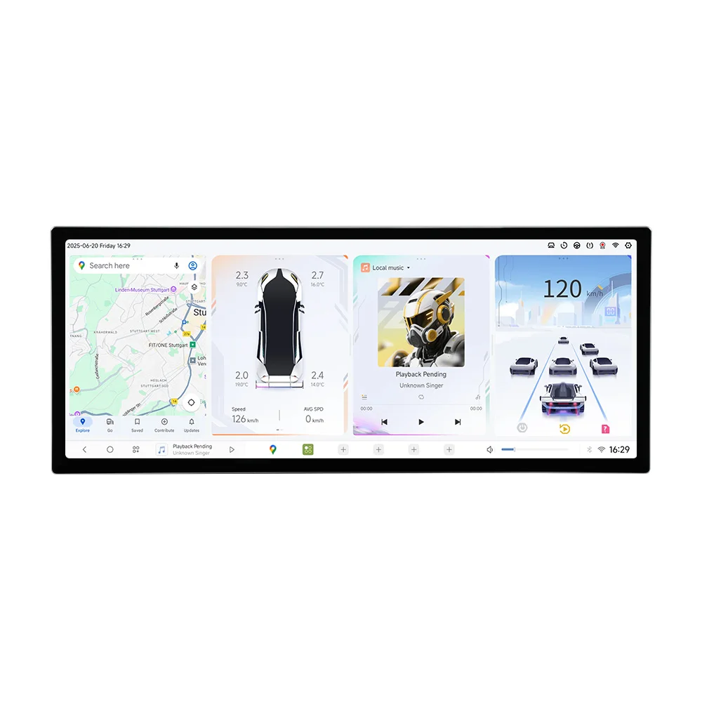 DUDU 2K 12.3inch Car Stereo Android System Car Multimedia Player for Benz C GLC W205 X253 2015-2019
DUDU 2K 12.3inch Car Stereo Android System Car Multimedia Player for Benz C GLC W205 X253 2015-2019