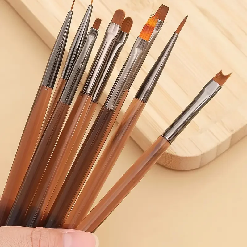 9pcs/set Gel Nail Brush Set Nail Brush Nail Art Tool Set with Line Brush, Dotting Tool Dusting Brush Long Line Pattern Brush
9pcs/set Gel Nail Brush Set Nail Brush Nail Art Tool Set with Line Brush, Dotting Tool Dusting Brush Long Line Pattern Brush