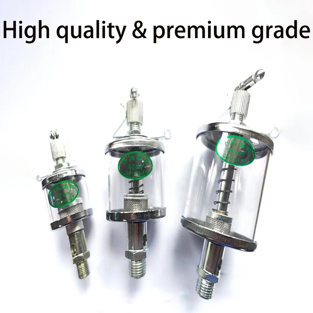 M8 M10 M14 M16 16/25/50/100/200/400/600ml Iron Glass Sight Gravity Drip Feed Oiler Lubricator For Hit Miss Engine Motor
M8 M10 M14 M16 16/25/50/100/200/400/600ml Iron Glass Sight Gravity Drip Feed Oiler Lubricator For Hit Miss Engine Motor
