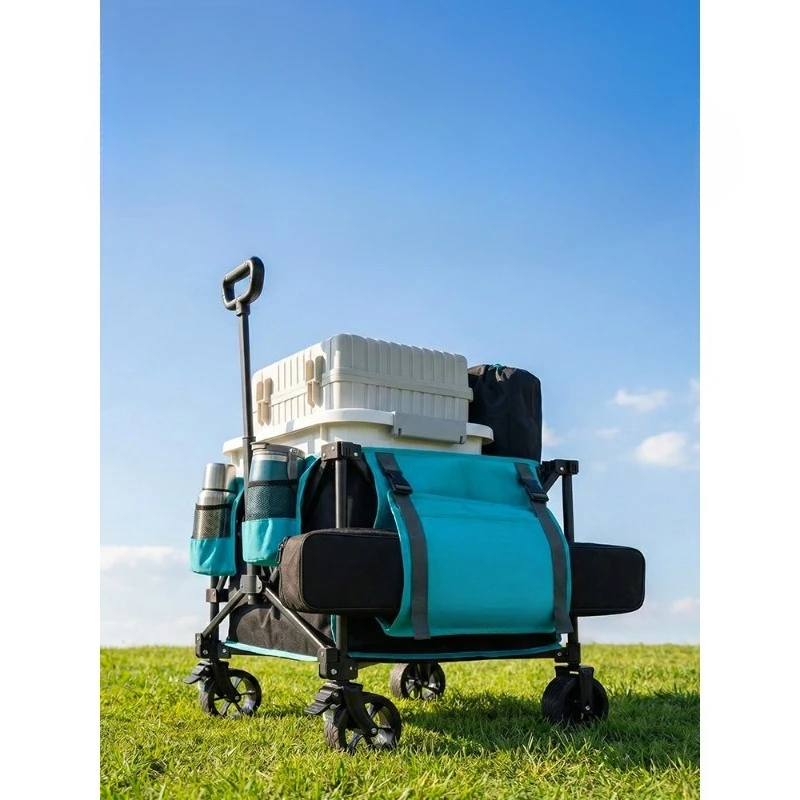 Outdoor camp cart cart portable camping picnic grocery shopping multi-functional cart
Outdoor camp cart cart portable camping picnic grocery shopping multi-functional cart