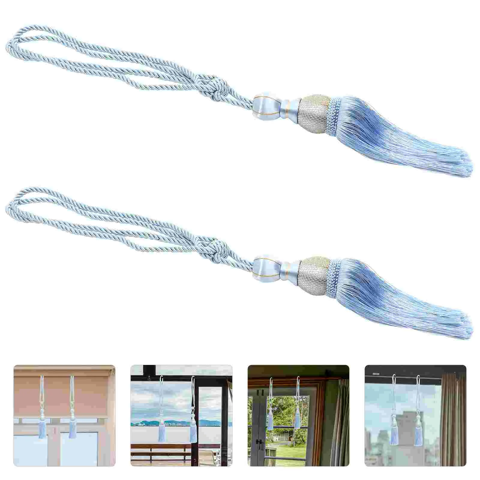 2 Pcs Tennis Tassel Hanging Fringe Curtain Tie Backs Rhinestone Clips Pendant Rings Crafts Cushion Throws Home Decor
2 Pcs Tennis Tassel Hanging Fringe Curtain Tie Backs Rhinestone Clips Pendant Rings Crafts Cushion Throws Home Decor