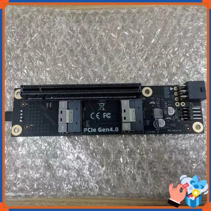Compact Pcle4.0 SFF-8654 Conversion Board Pcie4.0 To SFF-8654 Converter SFF-8654 To Pcie 4.0 X16 Adapter Card
Compact Pcle4.0 SFF-8654 Conversion Board Pcie4.0 To SFF-8654 Converter SFF-8654 To Pcie 4.0 X16 Adapter Card
