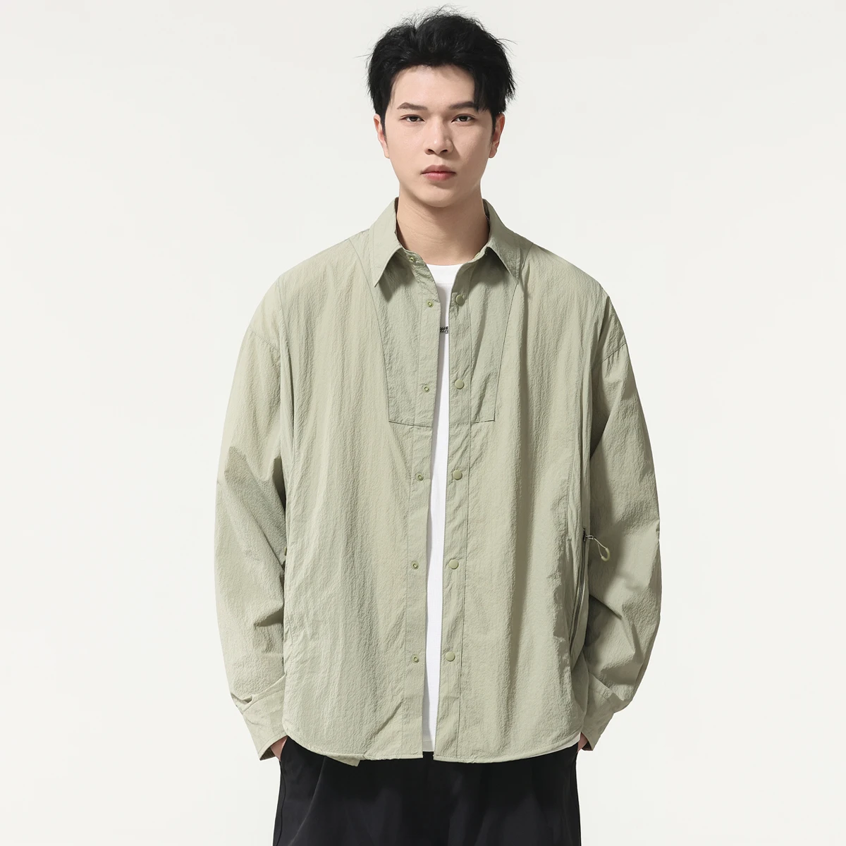 Spring Summer Outdoor Lightweight Sunscreen Shirt Coat Men Mountain UV Protection Hiking Long Sleeve Loose Casual Cargo Shirts
Spring Summer Outdoor Lightweight Sunscreen Shirt Coat Men Mountain UV Protection Hiking Long Sleeve Loose Casual Cargo Shirts