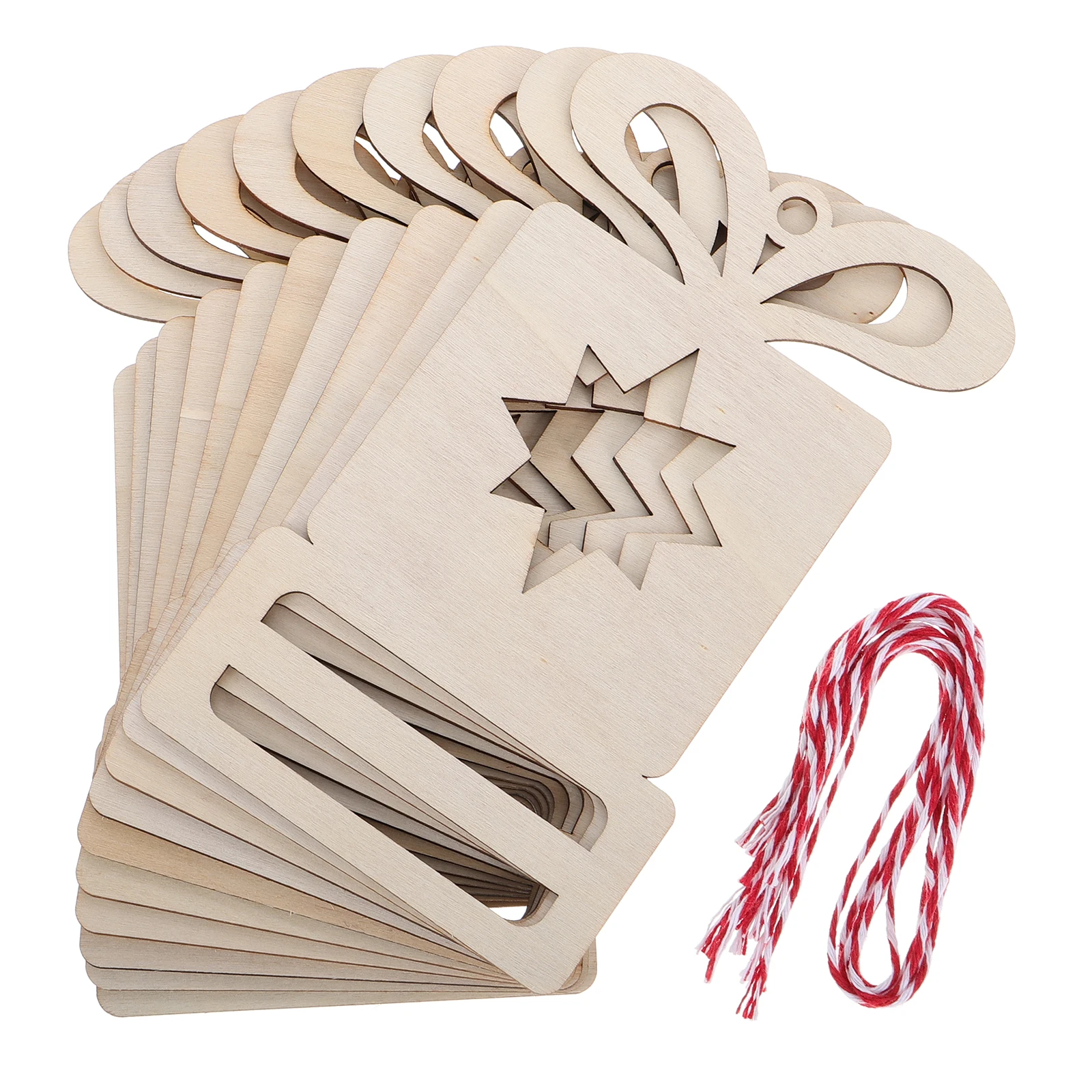 10Pcs Blank Wood Cutouts for DIY Christmas Ornaments Unfinished Wooden Hanging Decorations Craft Supplies Festive Party Use
10Pcs Blank Wood Cutouts for DIY Christmas Ornaments Unfinished Wooden Hanging Decorations Craft Supplies Festive Party Use