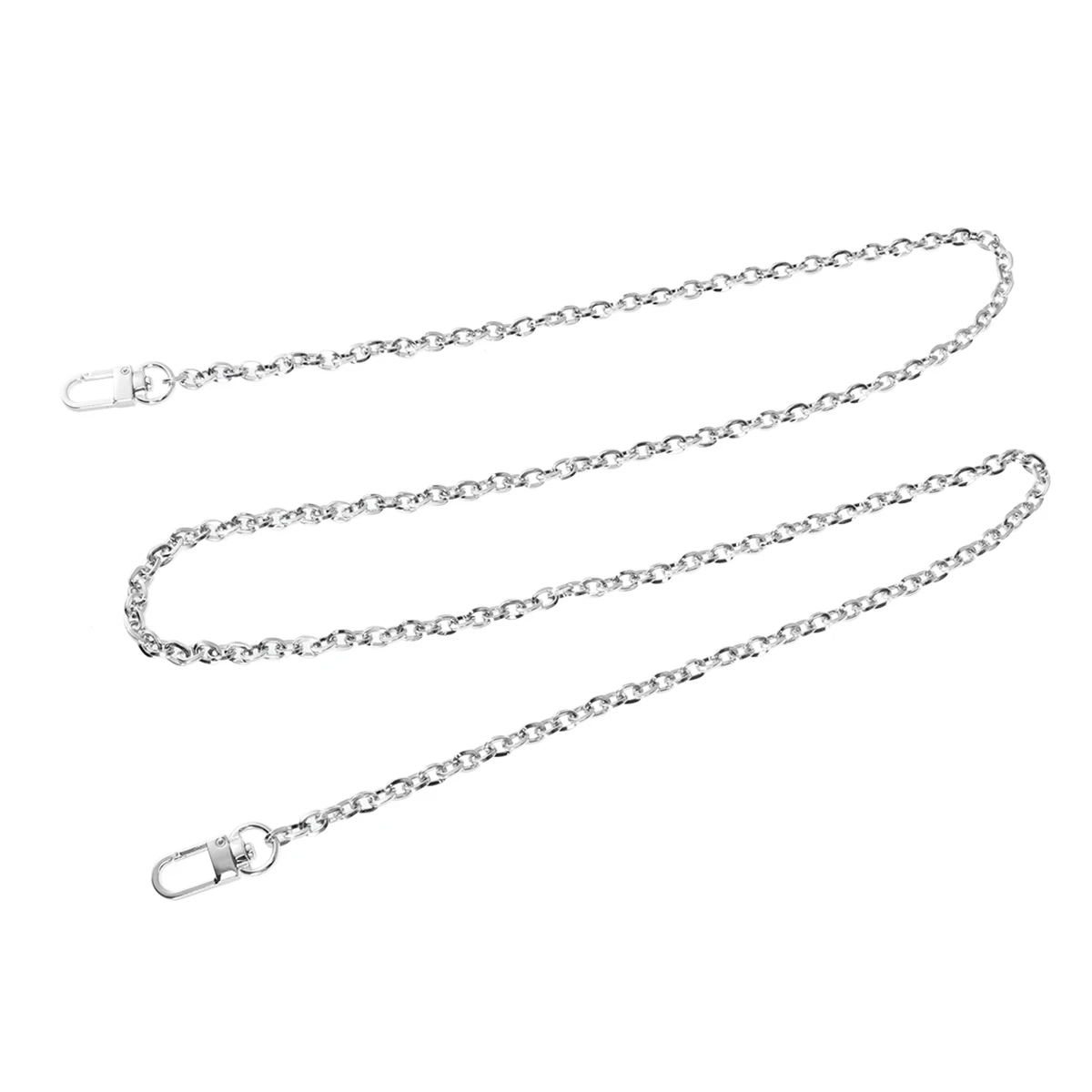 Silver Accessories High Quality Bag Chain Two Buckles Versatile Removable Cross Body Shoulder Purse Chain Fits All Clothes 
Silver Accessories High Quality Bag Chain Two Buckles Versatile Removable Cross Body Shoulder Purse Chain Fits All Clothes