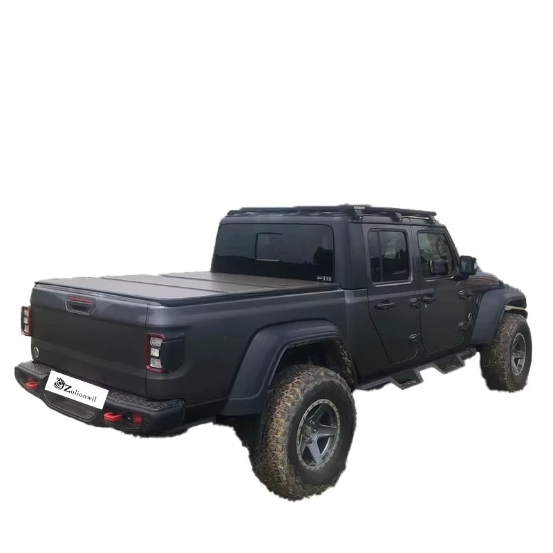 Aluminum Rollup Hard Tri Fold Tonneau Cover Pickup Truck Back Cover for Gladiator
Aluminum Rollup Hard Tri Fold Tonneau Cover Pickup Truck Back Cover for Gladiator