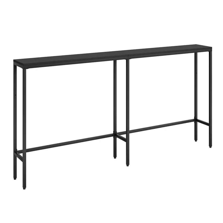 Console Table,Modern Narrow Long Sofa Table Behind Couch,Skinny Entry Table with Black Metal Frame for Living Room, Hallway,Cla
Console Table,Modern Narrow Long Sofa Table Behind Couch,Skinny Entry Table with Black Metal Frame for Living Room, Hallway,Cla