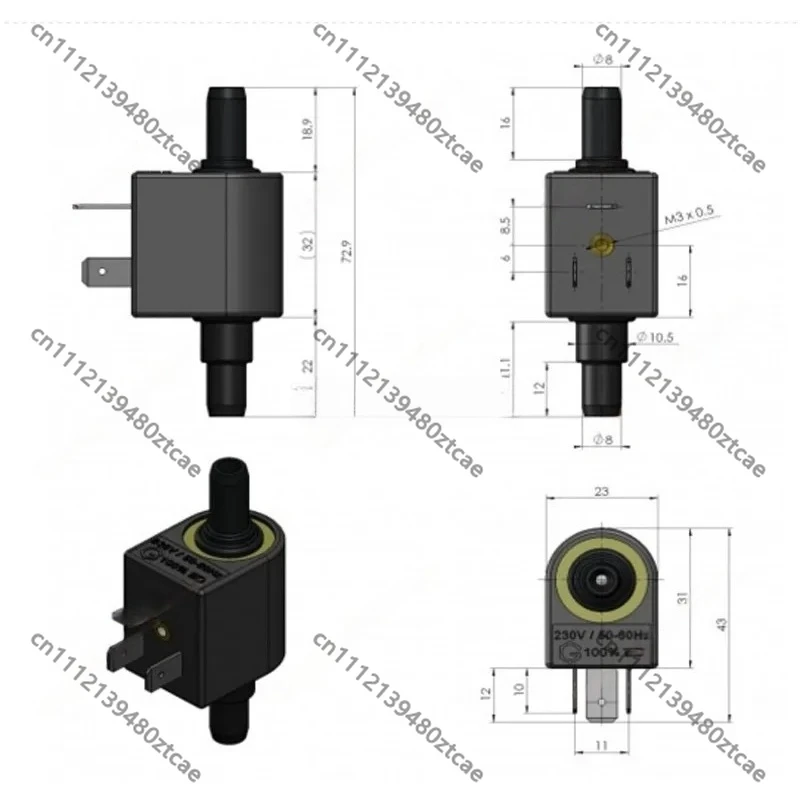 EMS10-E Type Electromagnetic Industrial Fluid Transfer Electromagnetic Pump Automation Equipment Replacement Pump Accessories
EMS10-E Type Electromagnetic Industrial Fluid Transfer Electromagnetic Pump Automation Equipment Replacement Pump Accessories