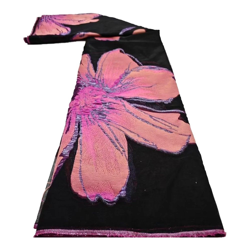 New Arrival Beauty Brocade Jacquard African Lace Fabric 2025 High Quality Nigerian Brocade Lace Fabric For Party Dress
New Arrival Beauty Brocade Jacquard African Lace Fabric 2025 High Quality Nigerian Brocade Lace Fabric For Party Dress