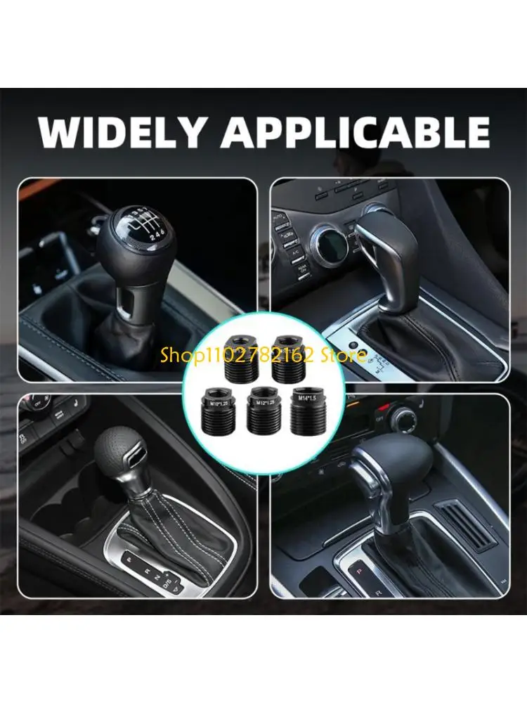 547B 5Pcs Vehicle Transmission Lever Thread Converters Strong Steel Dark Coating
547B 5Pcs Vehicle Transmission Lever Thread Converters Strong Steel Dark Coating