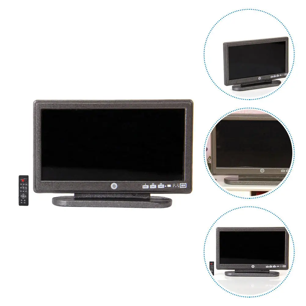 1Set Mini Flat Screen TV PVC Plastic Small Screen Mini House Accessory Desktop Ornament Miniature TV Decor Handcrafted Decor
1Set Mini Flat Screen TV PVC Plastic Small Screen Mini House Accessory Desktop Ornament Miniature TV Decor Handcrafted Decor