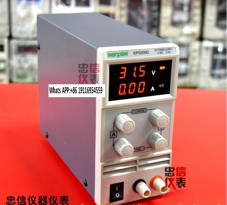 PS305D 30V/5A/10A Electroplating DC Power Supply Adjustable Power Supply for Mobile Phone and Computer Repair
PS305D 30V/5A/10A Electroplating DC Power Supply Adjustable Power Supply for Mobile Phone and Computer Repair
