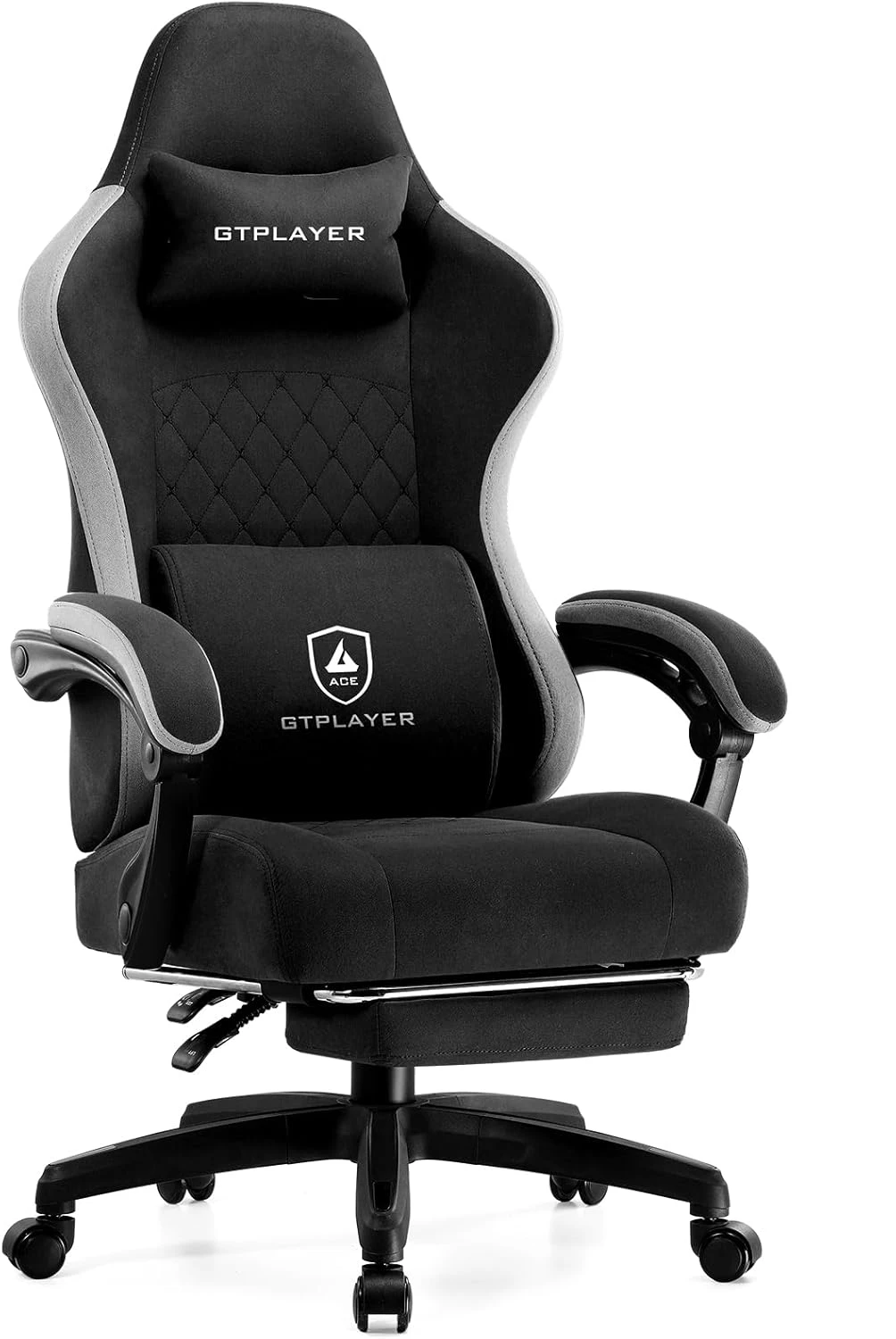 Gaming Chair, Computer Office Chair with Pocket Spring Cushion, Linkage Armrests and Footrest, High Back Chair with Footrest
Gaming Chair, Computer Office Chair with Pocket Spring Cushion, Linkage Armrests and Footrest, High Back Chair with Footrest