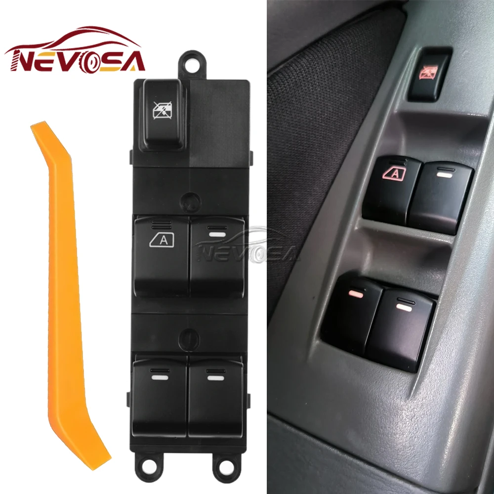 NEVOSA Front Left LHD For Nissan Sunny Almera 2006-2012 Master Power Window Switch 2540095F0A 25400-95F0A
NEVOSA Front Left LHD For Nissan Sunny Almera 2006-2012 Master Power Window Switch 2540095F0A 25400-95F0A
