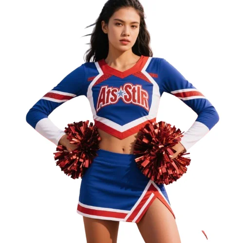 Wholesale Varsity Cheerleading Uniform Custom School College Competition Sideline Cheerleading Uniform
Wholesale Varsity Cheerleading Uniform Custom School College Competition Sideline Cheerleading Uniform