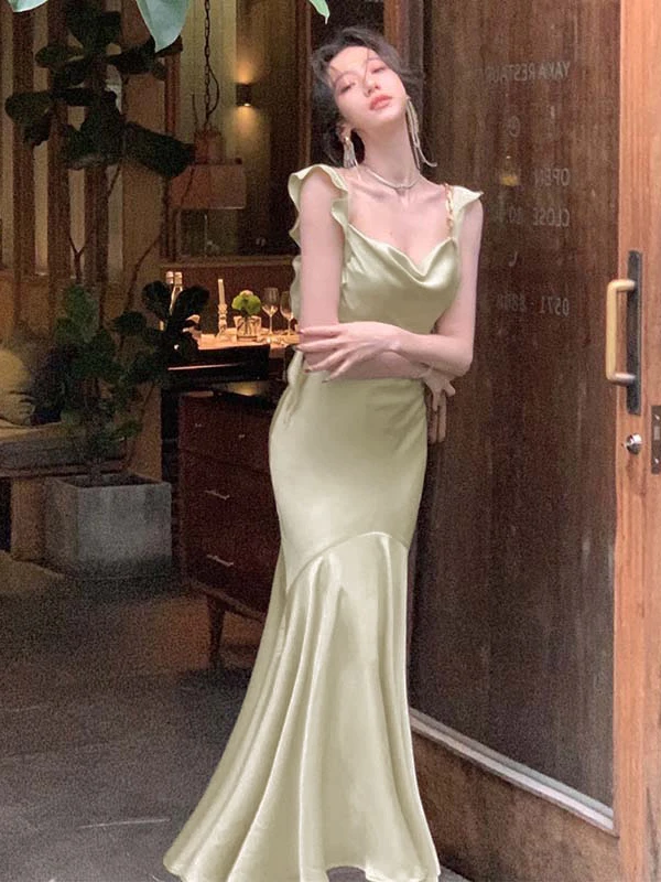 Sexy Strapless Slimming Evening Dress Women's Autumn High Waist Pure Desire Long Tail Fish Tailed A-Line Gown D3418
Sexy Strapless Slimming Evening Dress Women's Autumn High Waist Pure Desire Long Tail Fish Tailed A-Line Gown D3418