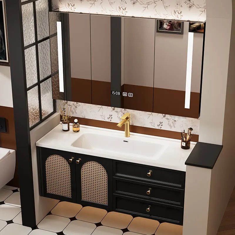 Multifunction Toiletries Bathroom Cabinets Modern Apartment Ryobi Corner Bathroom Mirror Oak Furniture Gabinete De Baño MHYSG
Multifunction Toiletries Bathroom Cabinets Modern Apartment Ryobi Corner Bathroom Mirror Oak Furniture Gabinete De Baño MHYSG