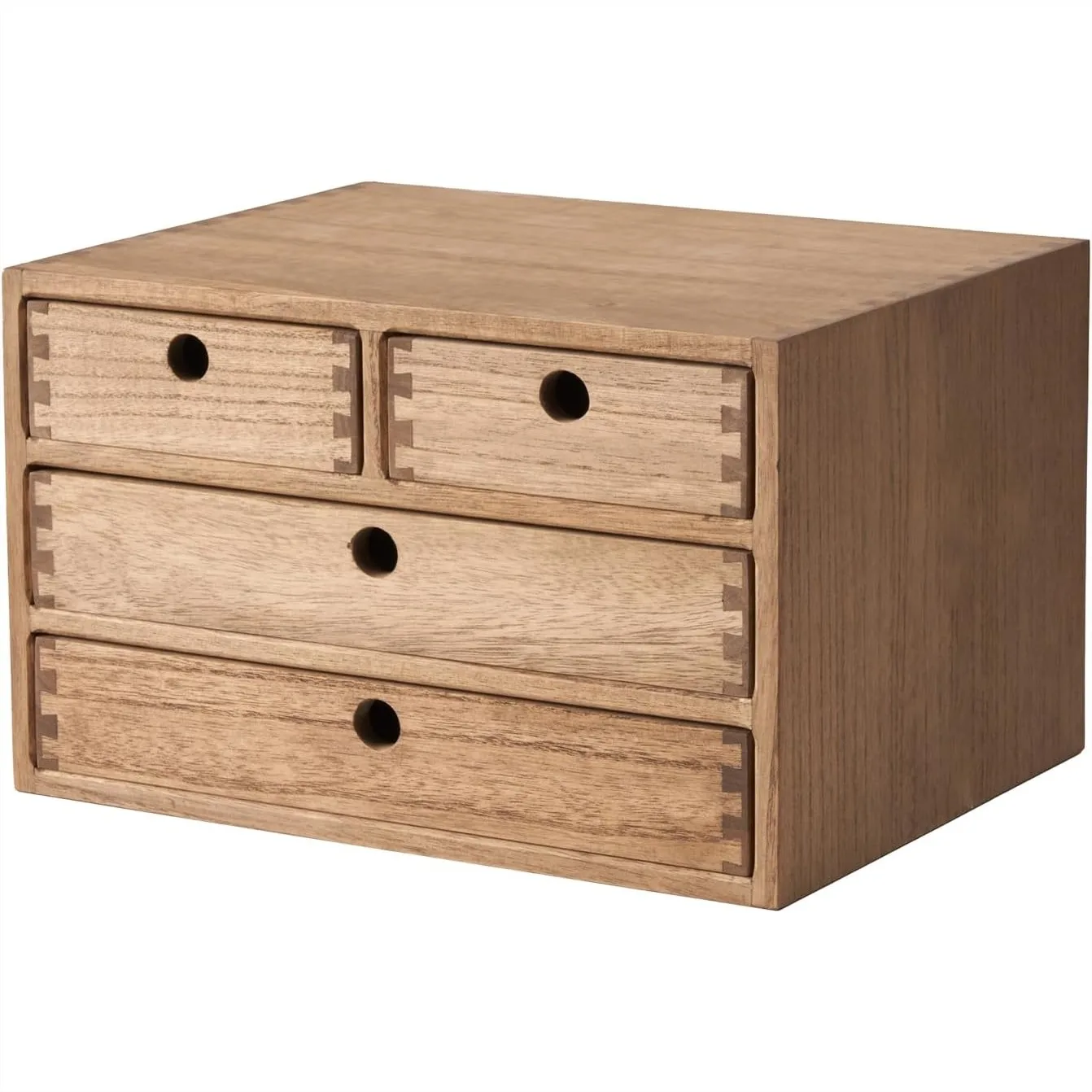 Wood Desktop Storage Cabinet with 4 Drawers, 3-Tier Desk Organizer for Letter-Size Paper, Mail, Home Office, Fully Assembled
Wood Desktop Storage Cabinet with 4 Drawers, 3-Tier Desk Organizer for Letter-Size Paper, Mail, Home Office, Fully Assembled