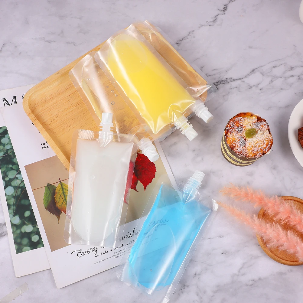 100pcs Clear Food Sealed Packaging Bags 200ml Small Portion Leak Proof Disposable Beverage Bags Juice Pouches Plastic for Liquor
100pcs Clear Food Sealed Packaging Bags 200ml Small Portion Leak Proof Disposable Beverage Bags Juice Pouches Plastic for Liquor