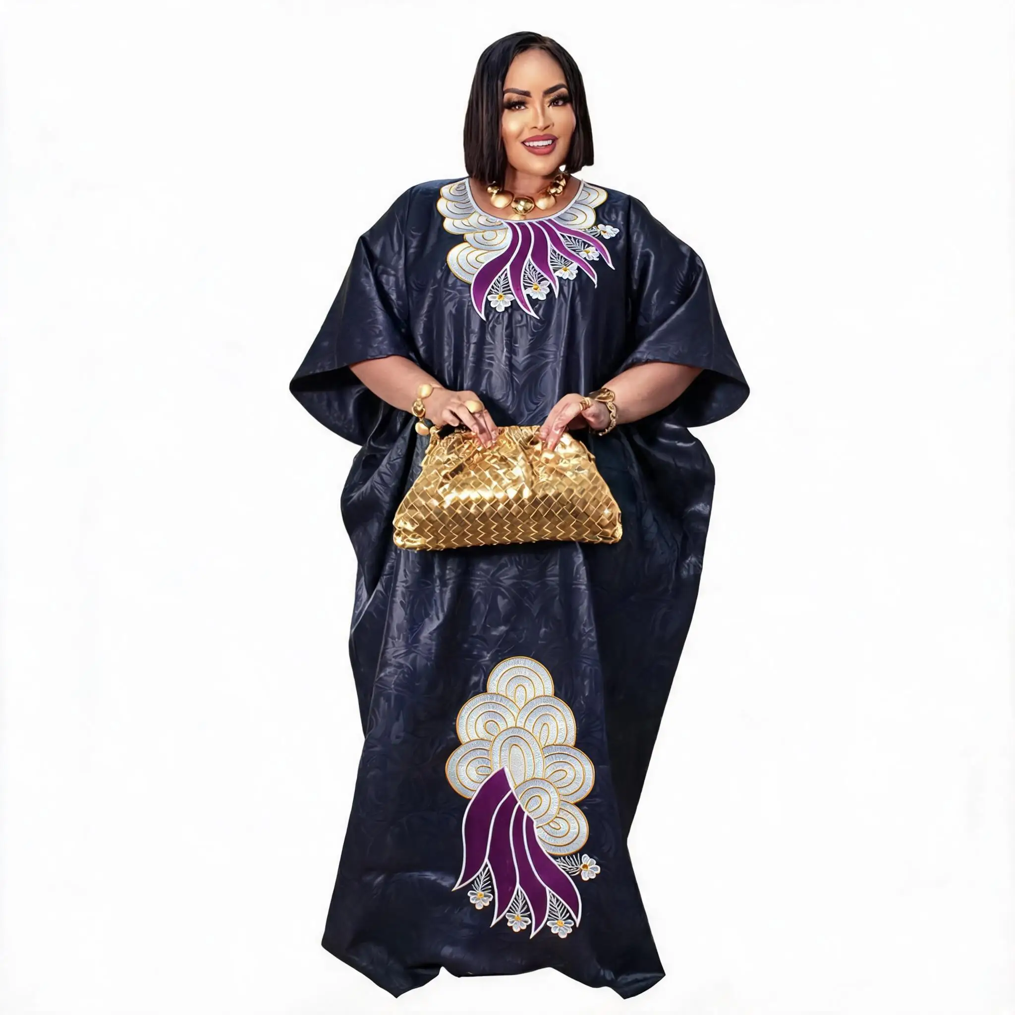 African Dress For Women Abaya Embroidery Plus Size Elegant Party Church Dress
African Dress For Women Abaya Embroidery Plus Size Elegant Party Church Dress