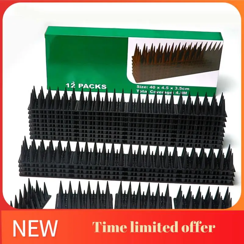 ABHU 12PCS Anti-Bird Thorn Plastic Bird Thorn 4.8 Meters Anti-Bird Nail Squirrel Deterrent
ABHU 12PCS Anti-Bird Thorn Plastic Bird Thorn 4.8 Meters Anti-Bird Nail Squirrel Deterrent