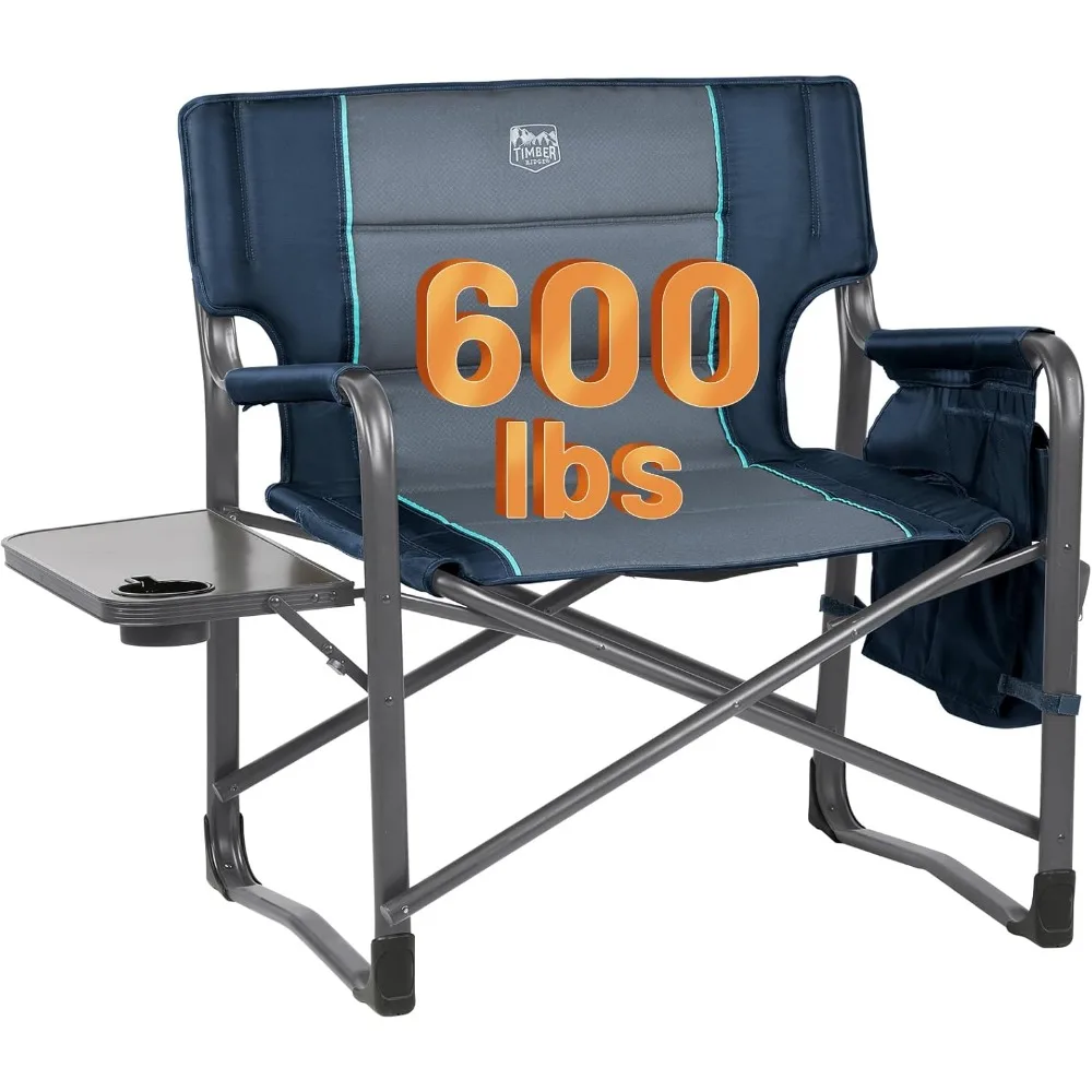 XXL Upgraded Oversized Directors Chairs with Foldable Side Table, Detachable Side Pocket, Heavy Duty Folding Camping Chair up t
XXL Upgraded Oversized Directors Chairs with Foldable Side Table, Detachable Side Pocket, Heavy Duty Folding Camping Chair up t
