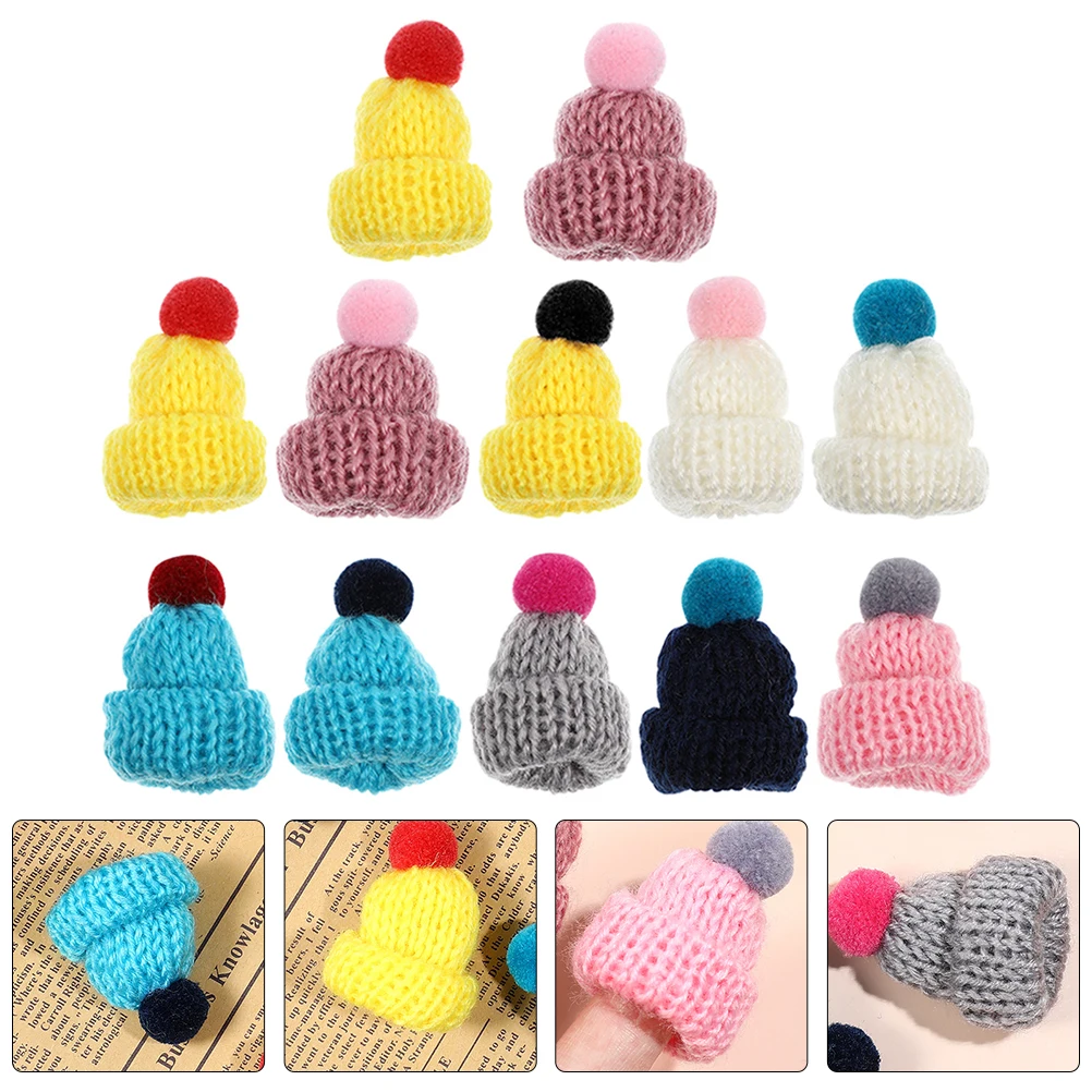 12pcs Mini Beanie Hats Tiny Decorative Craft Multi Function Lovely Kawaii Woolen Yarn Soft Fade Resistantdoll
12pcs Mini Beanie Hats Tiny Decorative Craft Multi Function Lovely Kawaii Woolen Yarn Soft Fade Resistantdoll