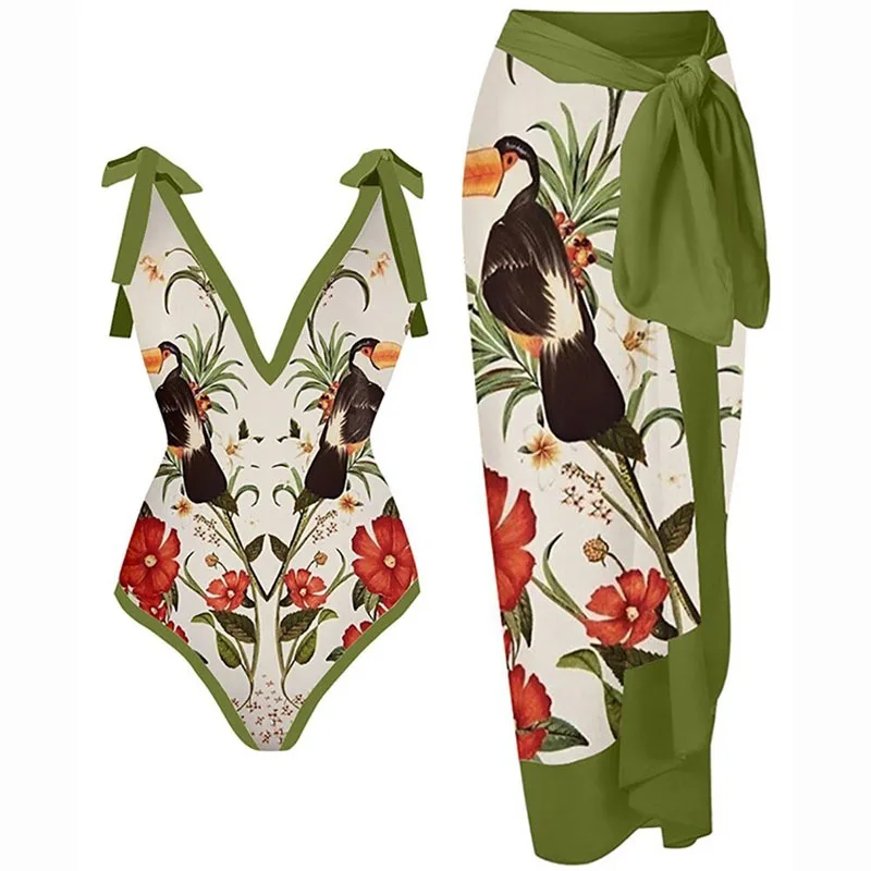 2023 New 2-Piece Women Bikini Set Swimwear Push Up Floral Printed Ruffle Beachwear Strappy Bandage Swimsuit Brazilian Biquini
2023 New 2-Piece Women Bikini Set Swimwear Push Up Floral Printed Ruffle Beachwear Strappy Bandage Swimsuit Brazilian Biquini