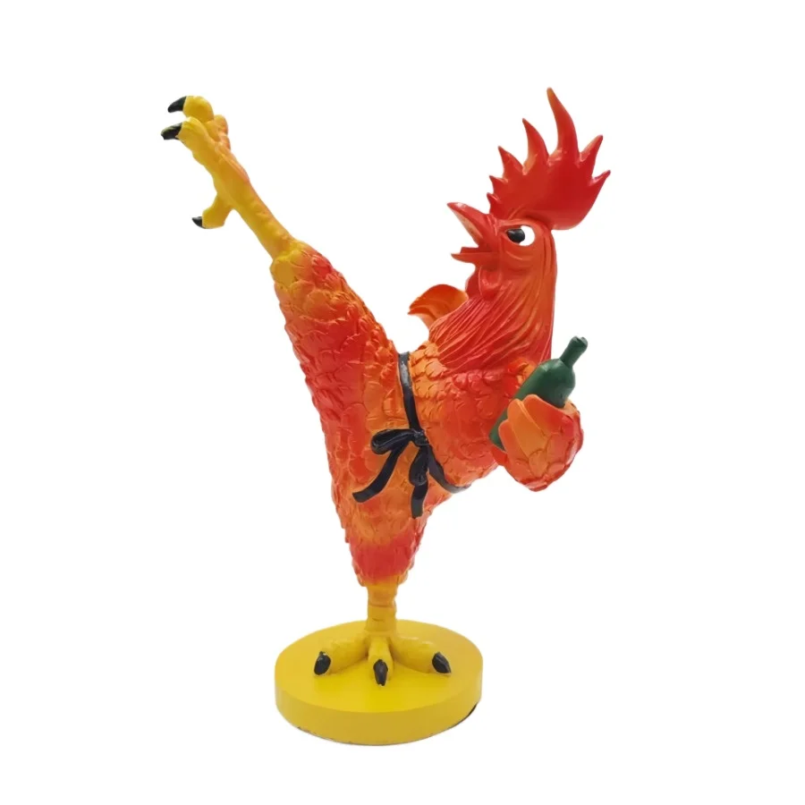 Stylish Drunken Kung Fu Rooster Resin Figment for The Living Room Entrance Decoration,Realistic Sculpture of Big Rooster Crafts
Stylish Drunken Kung Fu Rooster Resin Figment for The Living Room Entrance Decoration,Realistic Sculpture of Big Rooster Crafts