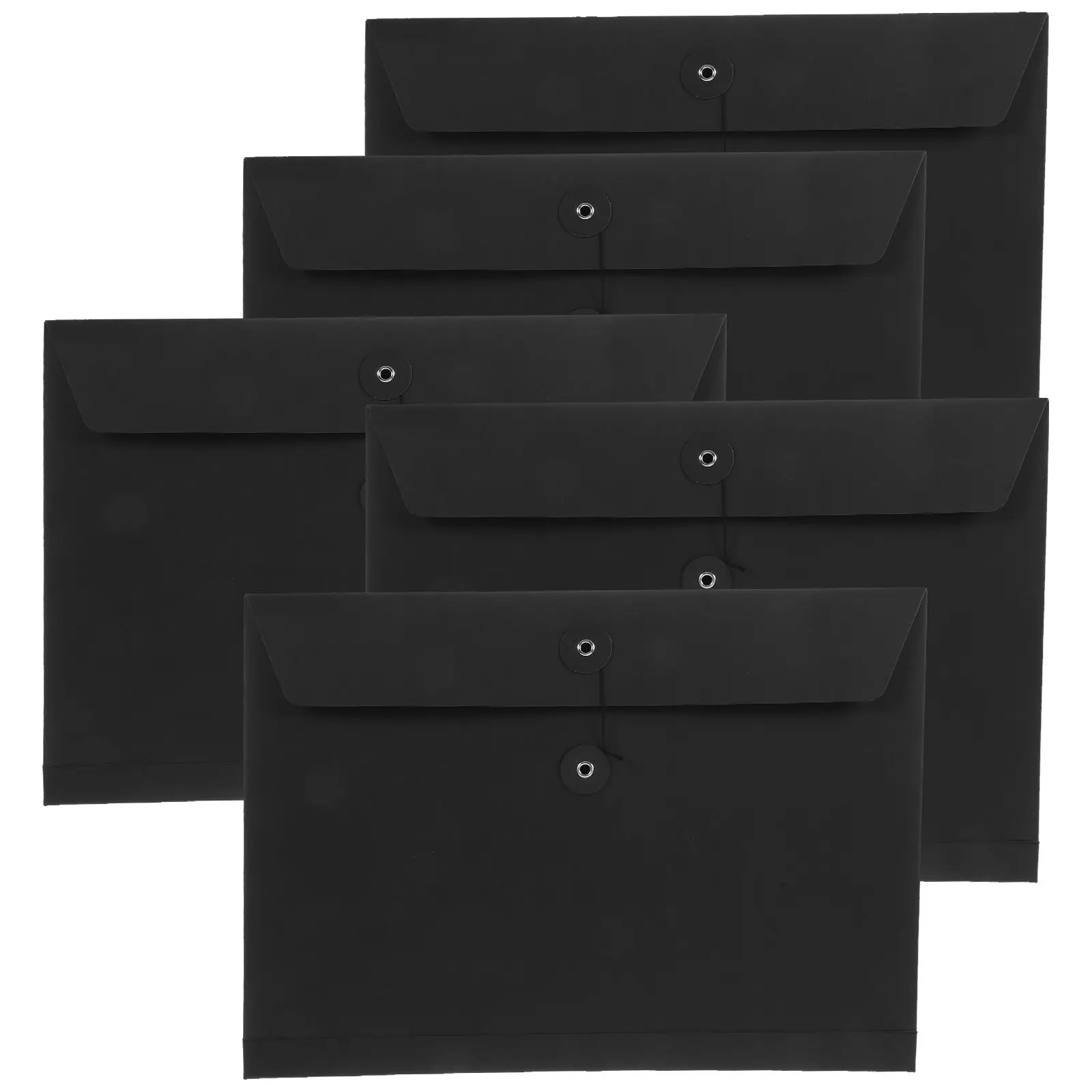 5pcs A4 Folders Kraft String Button File Folders Paper Bags Thick Document Storage ganizers 34x25x4cm 250g Practical
5pcs A4 Folders Kraft String Button File Folders Paper Bags Thick Document Storage ganizers 34x25x4cm 250g Practical