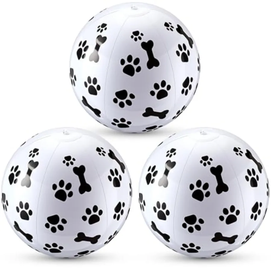 3 Pcs 12 Inch Inflatable Print Beach Balls for Pet Theme Birthday Party Favor Decorations Pool Toy PVC Beach Ball
3 Pcs 12 Inch Inflatable Print Beach Balls for Pet Theme Birthday Party Favor Decorations Pool Toy PVC Beach Ball