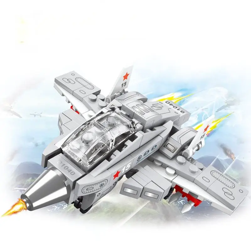 OUZEY 14+ Military Aircraft Carrier Fighter Building Blocks, DIY 3D Puzzle Jet Model Kits, Educational STEM Toy Gift for Teens
OUZEY 14+ Military Aircraft Carrier Fighter Building Blocks, DIY 3D Puzzle Jet Model Kits, Educational STEM Toy Gift for Teens