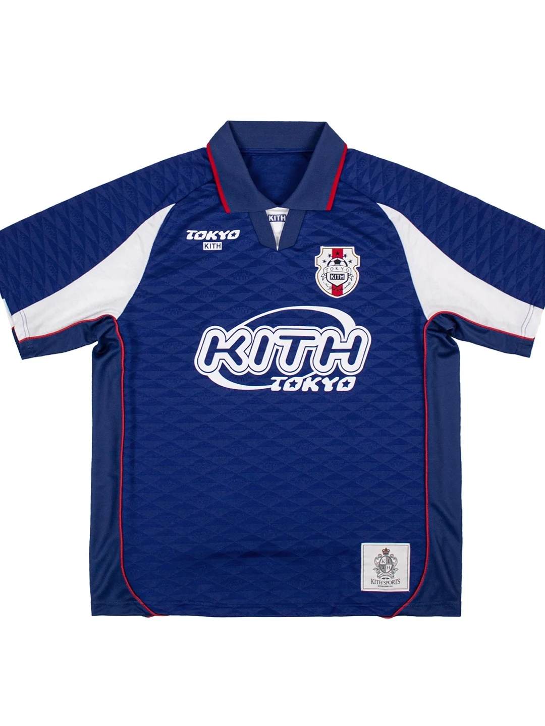 American Streetwear KITH Retro Versatile Limited Tokyo Color Block Football Collar 3D Tailoring Short Sleeve Couple T-shirt
American Streetwear KITH Retro Versatile Limited Tokyo Color Block Football Collar 3D Tailoring Short Sleeve Couple T-shirt