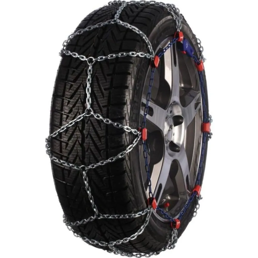 Snow Winter Tire Security Chain Winter Traction Device for Wheels - 1 Pair for Front Wheels (17 Inch)
Snow Winter Tire Security Chain Winter Traction Device for Wheels - 1 Pair for Front Wheels (17 Inch)