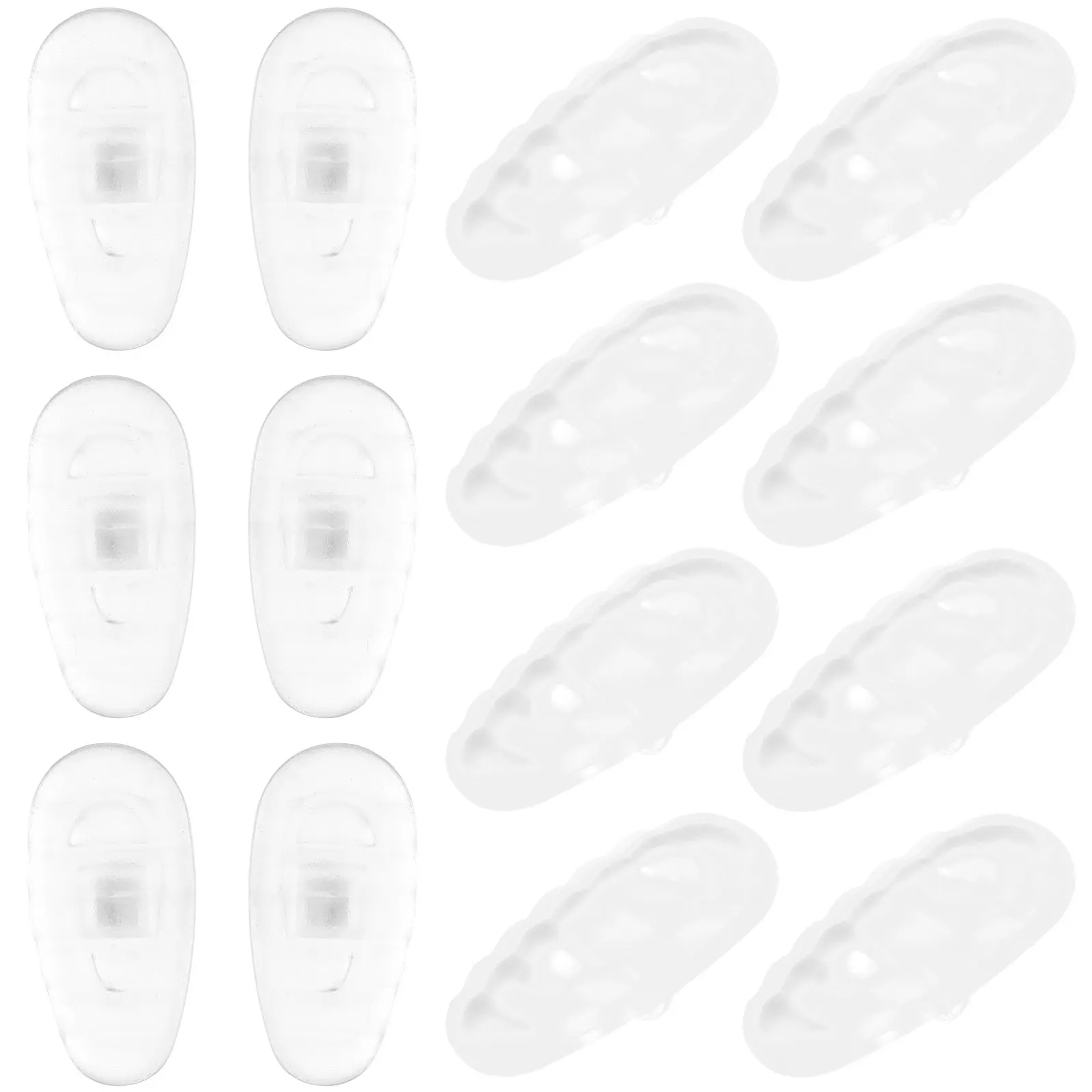 20Pairs Premium Silicone Nose Pads Eyeglass Replacement Pads Non Slip Hypoallergenic Comfort Fit for Prescription Reading
20Pairs Premium Silicone Nose Pads Eyeglass Replacement Pads Non Slip Hypoallergenic Comfort Fit for Prescription Reading
