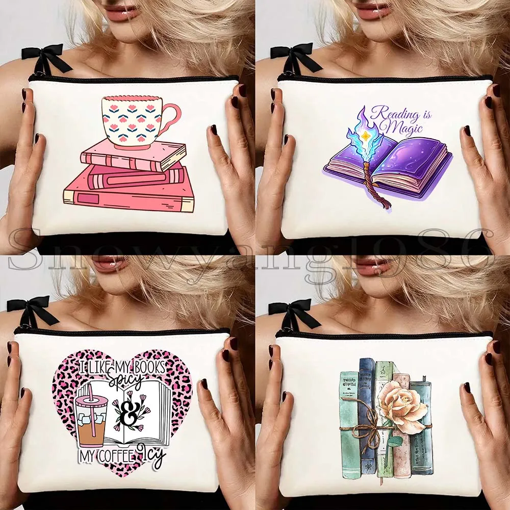 4pcs Aesthetic Books Lover Bookish Quotes Floral Flowers Growing Books Reading Cup Cat Storage Cosmetic Bag Makeup Case Pouch
4pcs Aesthetic Books Lover Bookish Quotes Floral Flowers Growing Books Reading Cup Cat Storage Cosmetic Bag Makeup Case Pouch