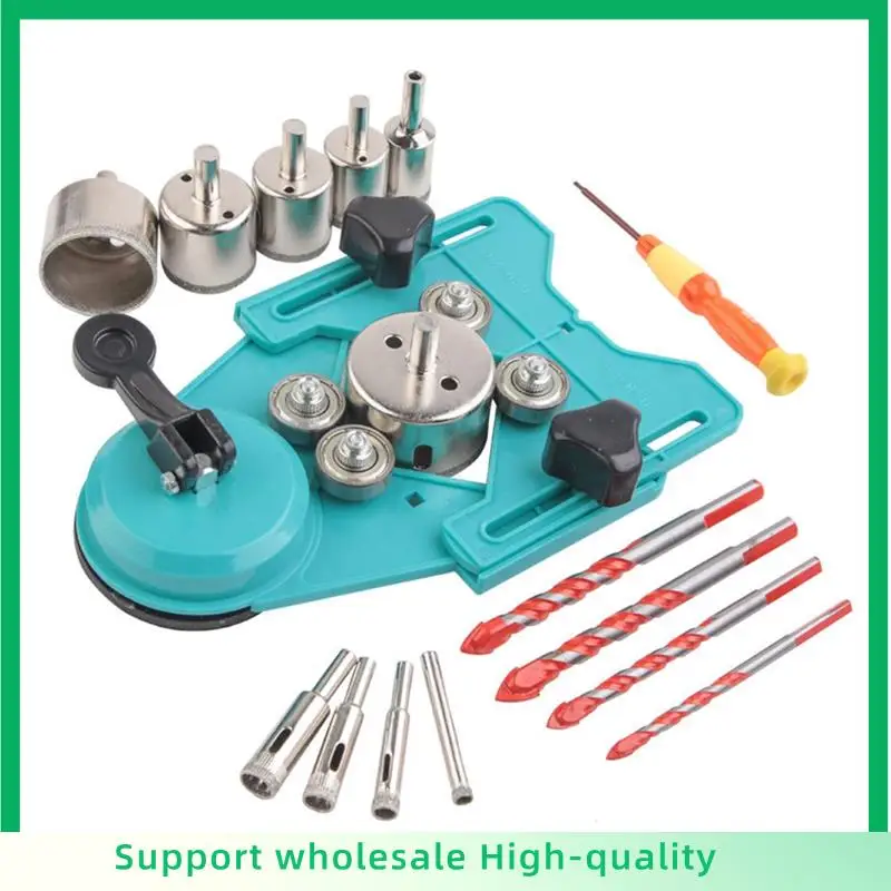 ABSF Blue Diamond Drill Bits 16 PCS Hole Core Drill Hole Saw Kit Drill Bits Set For Tile, , Glass, Marble
ABSF Blue Diamond Drill Bits 16 PCS Hole Core Drill Hole Saw Kit Drill Bits Set For Tile, , Glass, Marble