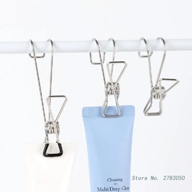 10pcs Long Tail Clip Hanger With Hook to Dry Clothes Drying Clothes Multi-Function Long Hook Clip Data File Storage Clothes Pegs
10pcs Long Tail Clip Hanger With Hook to Dry Clothes Drying Clothes Multi-Function Long Hook Clip Data File Storage Clothes Pegs