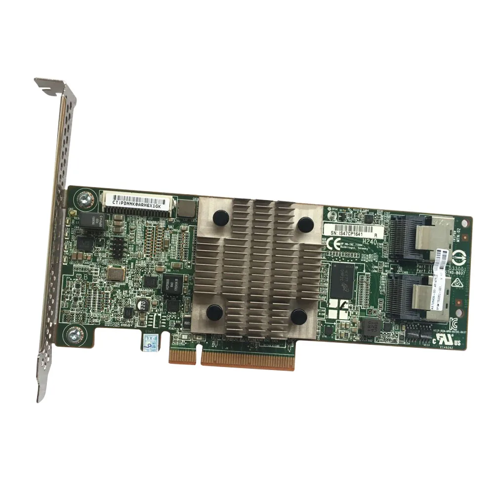 Original H240 SAS-3 12Gbps SMART Array Card 779134-001 761873-B21 726907-B21 HBA Controller Expansion Card Host Bus Adapter
Original H240 SAS-3 12Gbps SMART Array Card 779134-001 761873-B21 726907-B21 HBA Controller Expansion Card Host Bus Adapter