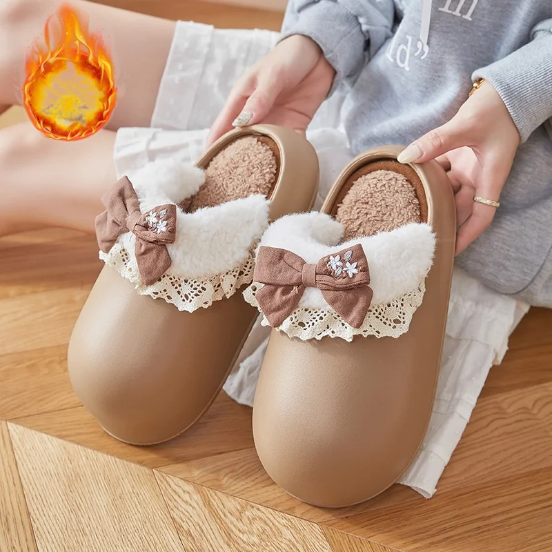 Хлопковые тапочки для женщин, новый стиль, домашняя и уличная одежда, нескользящая, теплая, хлопковая обувь с закрытым носком
Хлопковые тапочки для женщин, новый стиль, домашняя и уличная одежда, нескользящая, теплая, хлопковая обувь с закрытым носком