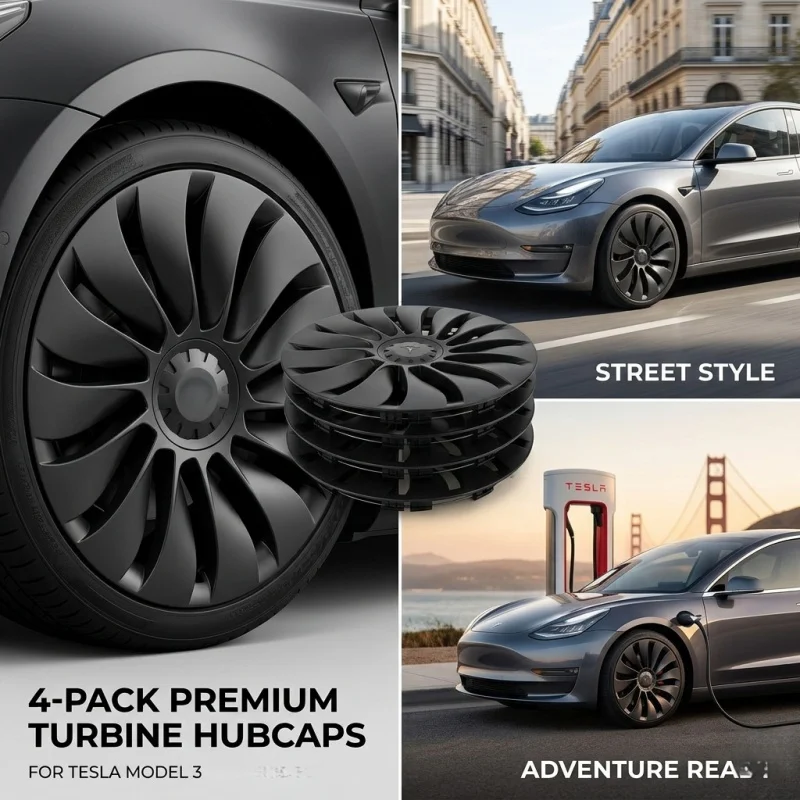 4PCS 19 Inch Hubcaps for Model Y Highland 2019-2024 Wheel Cover Hub Caps Full Rim Protector Replacement Accessories Accessories
4PCS 19 Inch Hubcaps for Model Y Highland 2019-2024 Wheel Cover Hub Caps Full Rim Protector Replacement Accessories Accessories