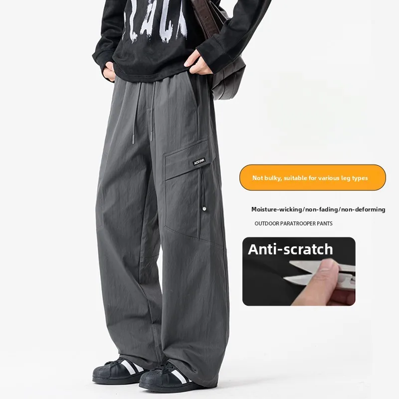 【Mirrordust】Men's Large Size Black Cotton Cargo Pants Climbing Joggers Casual Sports Spring Autumn Trousers
【Mirrordust】Men's Large Size Black Cotton Cargo Pants Climbing Joggers Casual Sports Spring Autumn Trousers