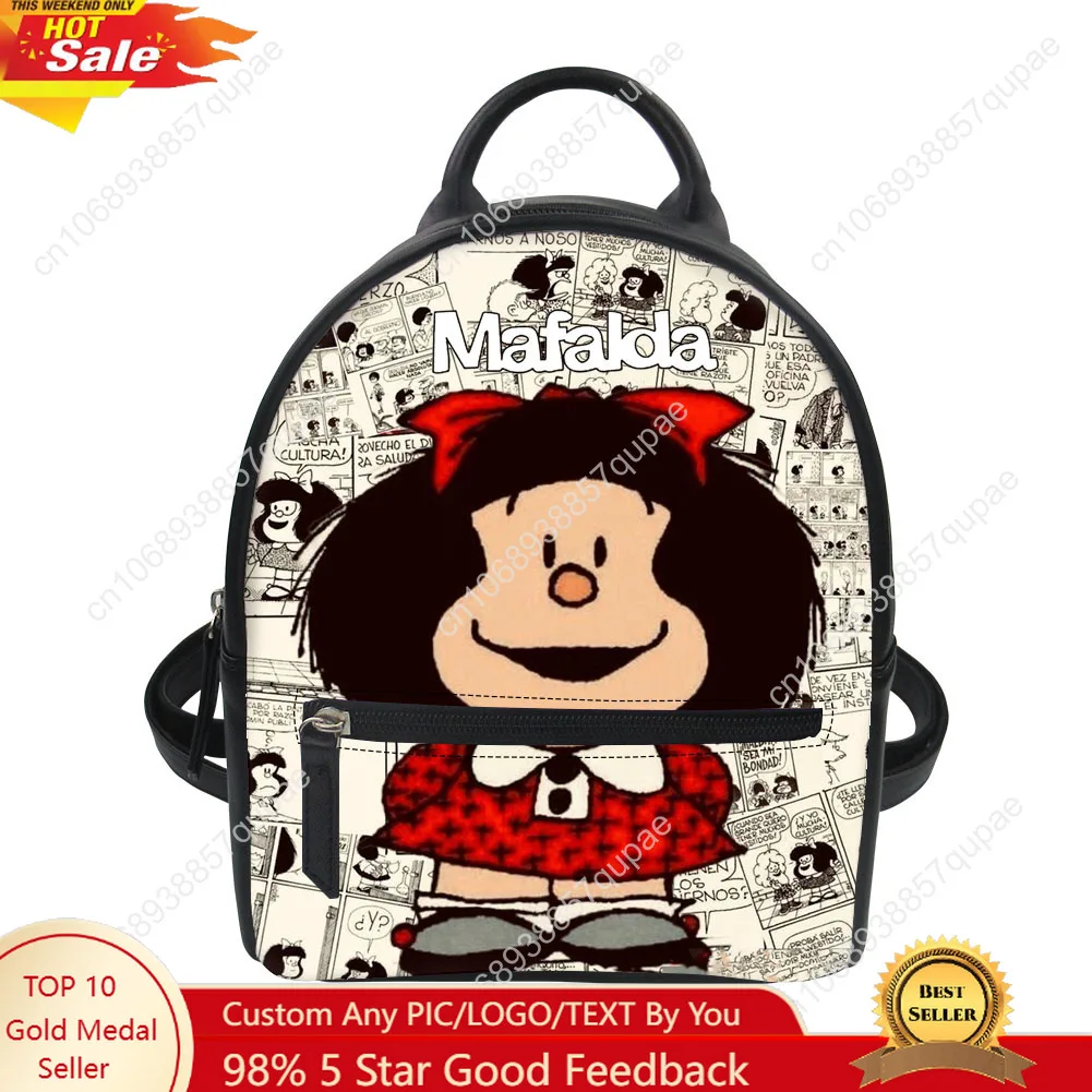 Mafalda Custom Backpack Purse Women Retro Street Carter Schoolbags Double Shoulder Bag Mini Daypack Leather Travel Bag
Mafalda Custom Backpack Purse Women Retro Street Carter Schoolbags Double Shoulder Bag Mini Daypack Leather Travel Bag